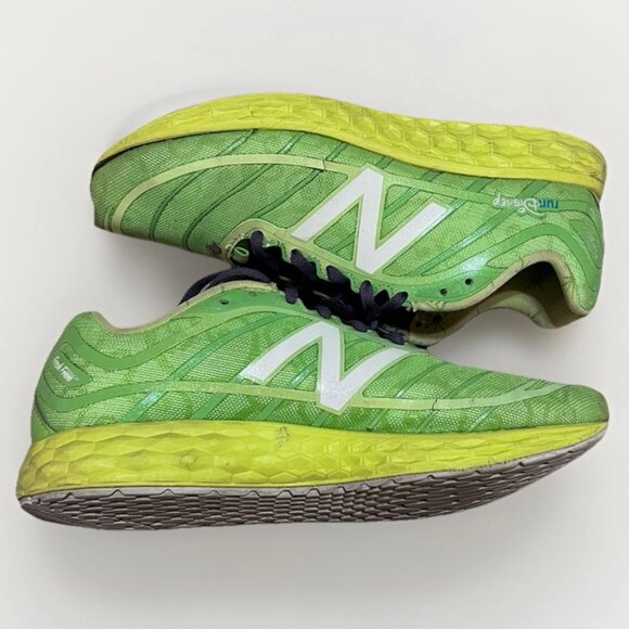 NEW BALANCE 980 2015 RUN DISNEY TINKERBELL WOMENS ATHLETIC SHOES LIME GREEN 9.5B - Picture 1 of 16